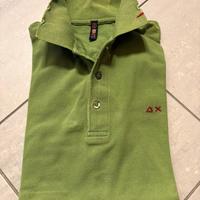 SUN68. polo Top
