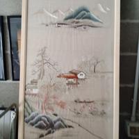 Quadri orientali ricamati 
