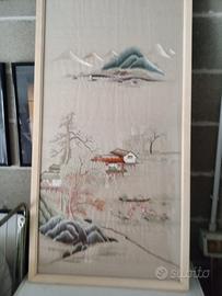 Quadri orientali ricamati 