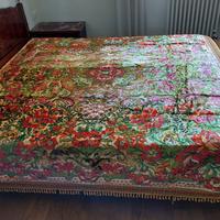 Copriletto matrimoniale in ciniglia 