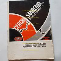 SANREMO catalogo cerchi moto ciclomotori anni 70