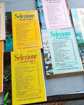 8 RIVISTE 1970 SELEZIONE READERS DIGEST