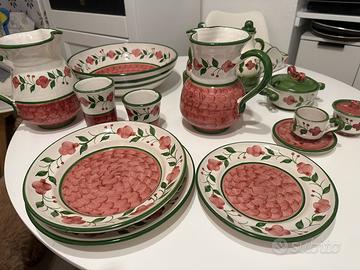 Servizio di piatti ceramica di Vietri “Massimino”