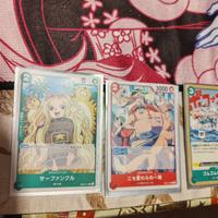 Carte One Piece e Character Towel BANDAI Leggi