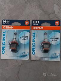 Coppia lampadine Osram H11.