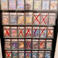 Collezione Pokemon scarlatto e violetto PSA10