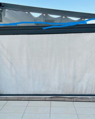 tenda verticale motorizzata da esterno