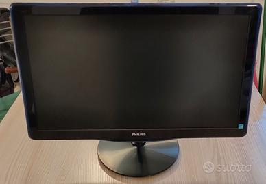Monitor Philips LED 2012 , 22" , Nero, usato
