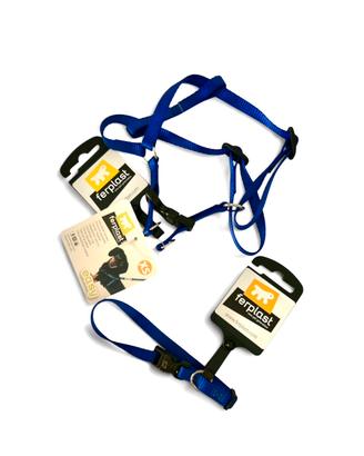 Collare più pettorina per cani gatti XS regolabile