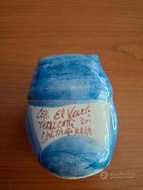 gufoetto in ceramica di Caltagirone 