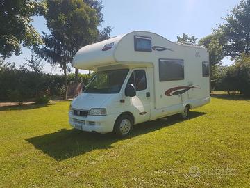 CAMPER MANSARDATO 6 POSTI