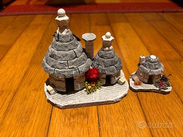 Miniatura in pietra Trulli di Alberobello