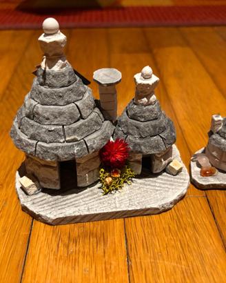 Miniatura in pietra Trulli di Alberobello
