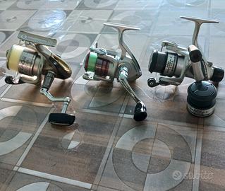 2 mulinelli Daiwa e 1 Shimano
