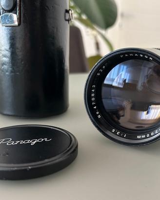 Obiettivo tele 200 mm PANAGOR attacco nikon