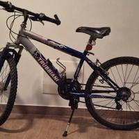 Bicicletta doppio cambio shimano