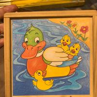 Cubi legno 6  lati disegni