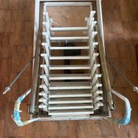 Scala retrattile per interni su misura