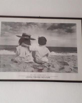 Quadro con poster Betsy Cameron Looking towards th
