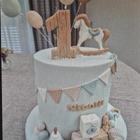 Torta in pasta di zucchero