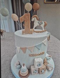 Torta in pasta di zucchero