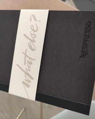 Blocco Note Nespresso