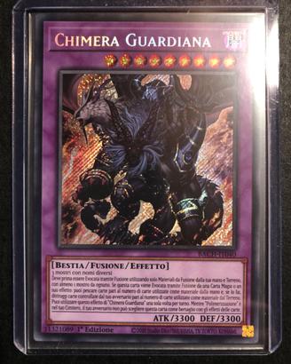 Yugioh Yu gi oh Chimera Guardiana BACH IT040 Segre