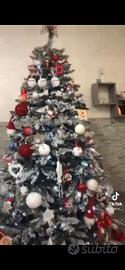 Albero di natale  alto 2 10 inevato