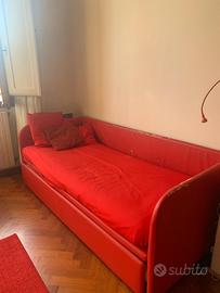 Letto con letto aggiuntivo