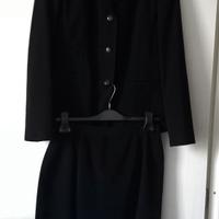 divisa giacca e gonna NERO