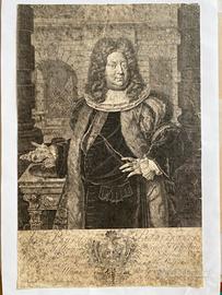 Antica Incisione: Johannes Philippus 1726