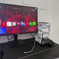 Xbox series x + volante hori racing wheel