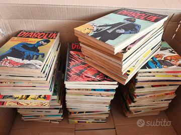 Lotto fumetti vintage originali Diabolik