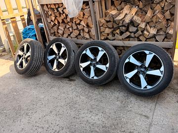 CERCHI FORD ORIGINALI 17 con sens.e GOMME