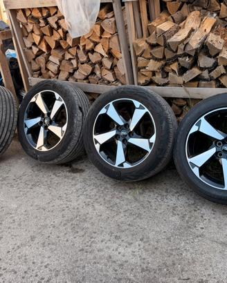 CERCHI FORD ORIGINALI 17 con sens.e GOMME