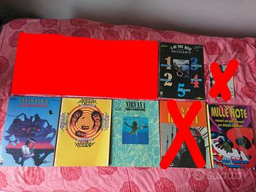 chitarra rock metal spartiti tabulati tablature