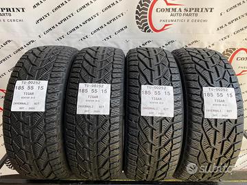 4 pneumatici 185/55 r15 tigar invernali seminuove