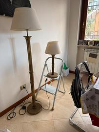 Piantana e luce da tavolo stessa serie