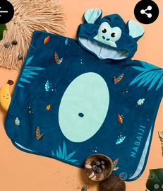 poncio bambino adatto anche per il mare