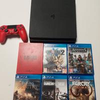 PS 4 Slim con giochi 