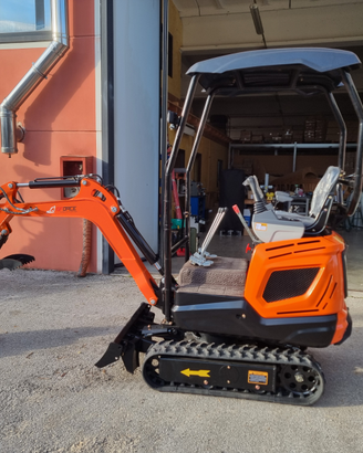 Mini escavatore 10 qli kubota d722