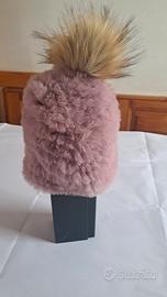 Berretto donna rosa Betta Corradi