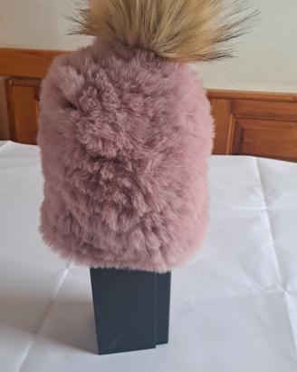 Berretto donna rosa Betta Corradi