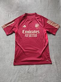 Maglia allenamento arsenal rossa 