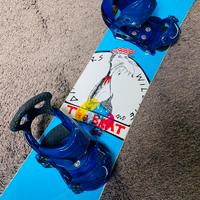 Snowbord DWD 147 completo attacchi Burton