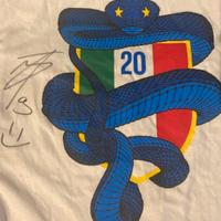 Maglia Inter 2 stars autografata Thuram a mano