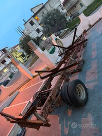 Carrello regolabile imbarcazione non omologato