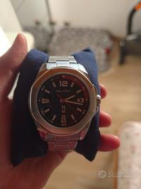 Nautica nero orologio da uomo