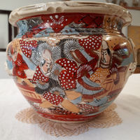 Vaso Satsuma in ceramica giapponese