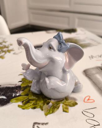 Nao by Lladrò Elefante Azzurro-Non dirlo a nessuno